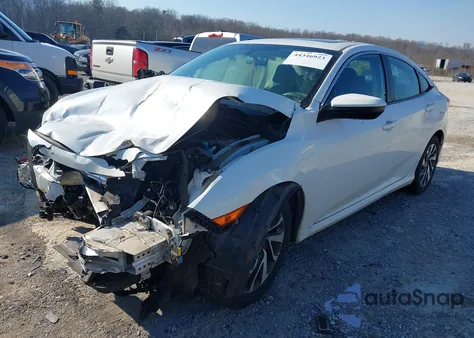 2016 Honda Civic Ex из США, поврежденный, VIN 19XFC2F71GE083845